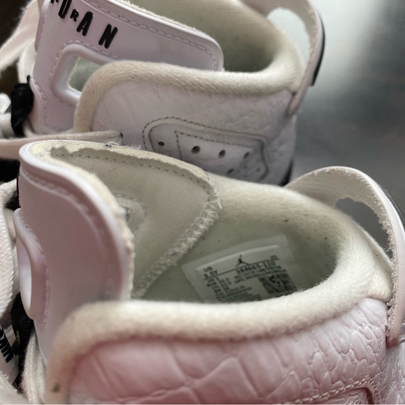 AIR JORDAN 6 RETRO ALLIGATOR' Size 3.5Y 384665-110 - Picture 9 of 12